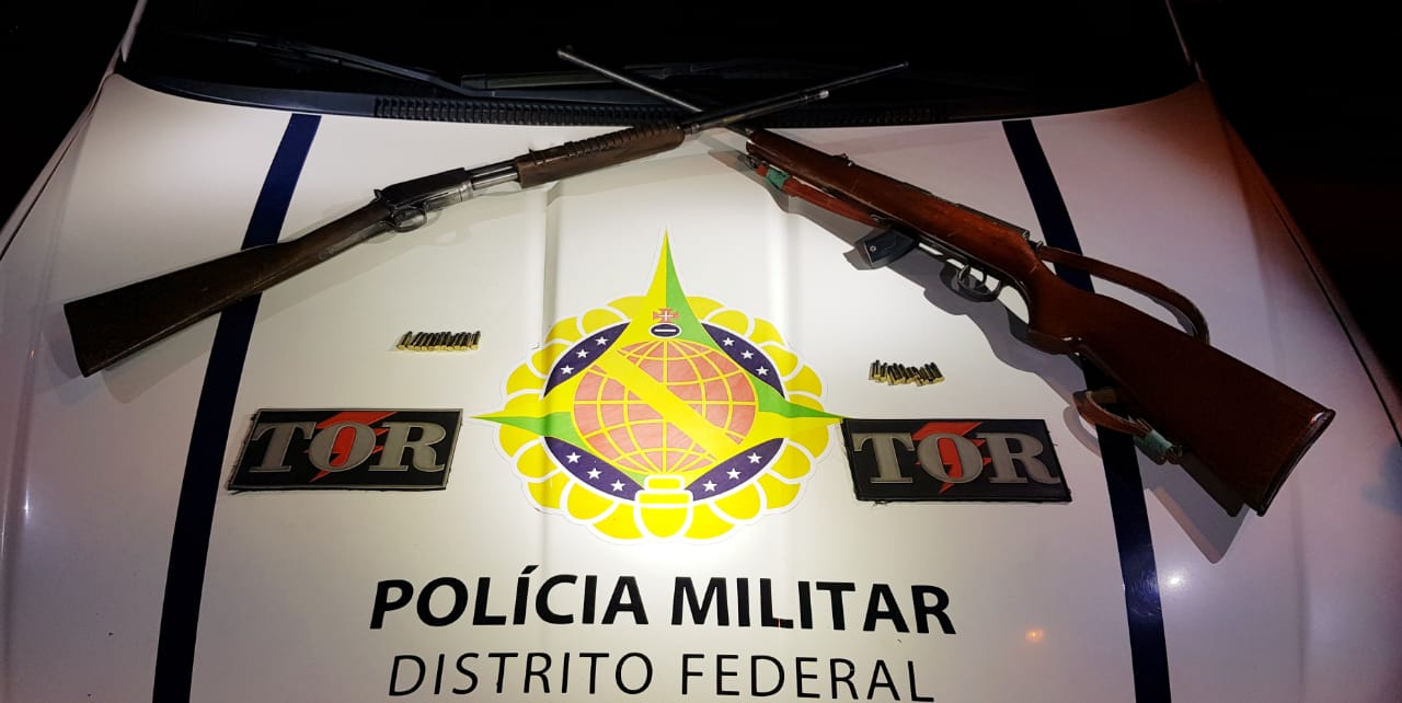 PMDF localiza fuzis em Brazlândia