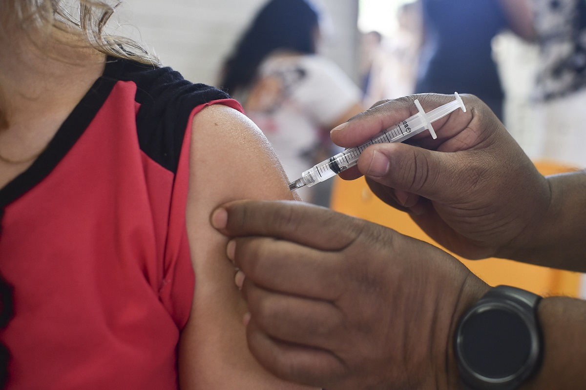 Vacinação contra a gripe no DF