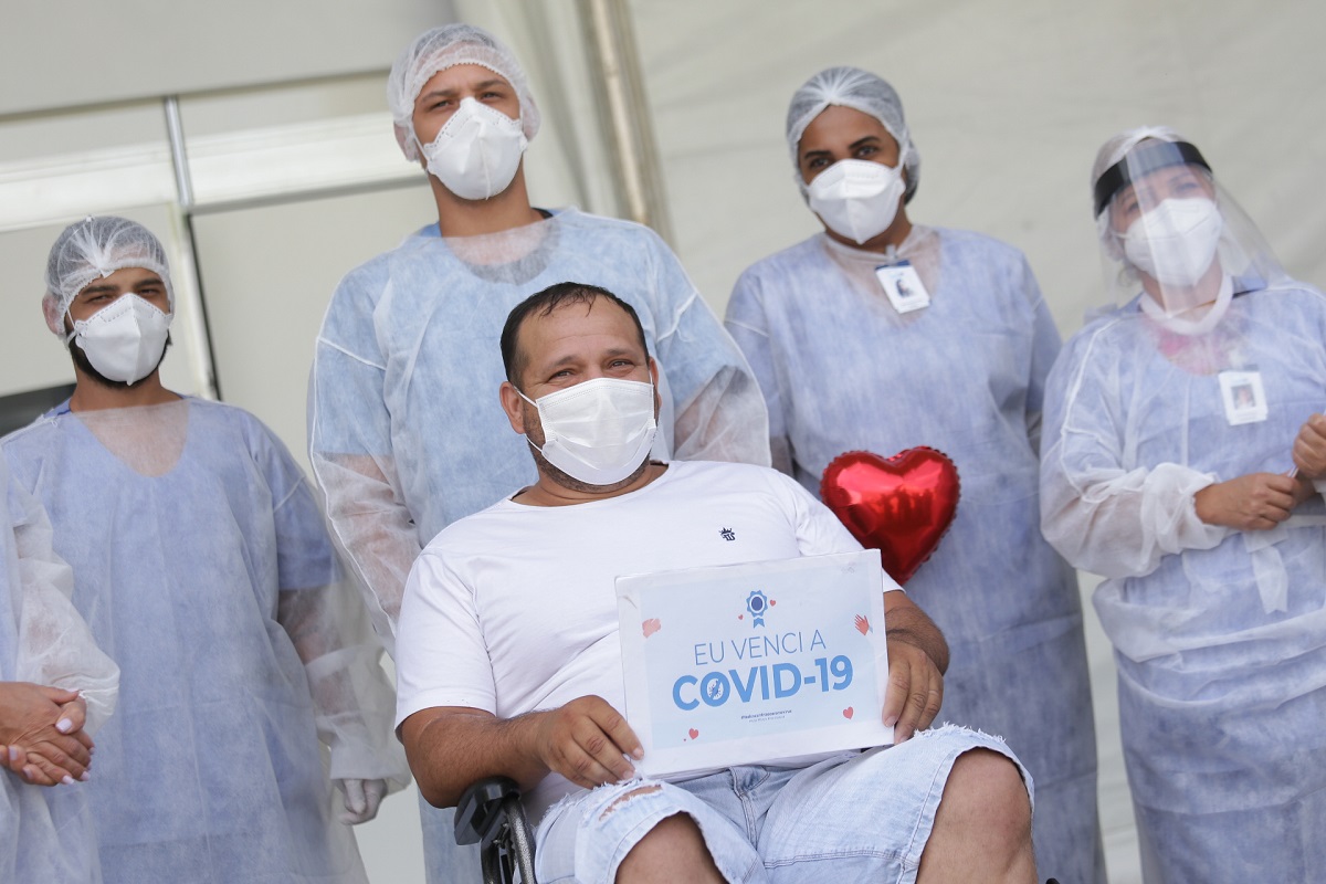 Evaldo Rodrigues é um dos mais de 300 mil pacientes atendidos no DF que se curaram da covid-19