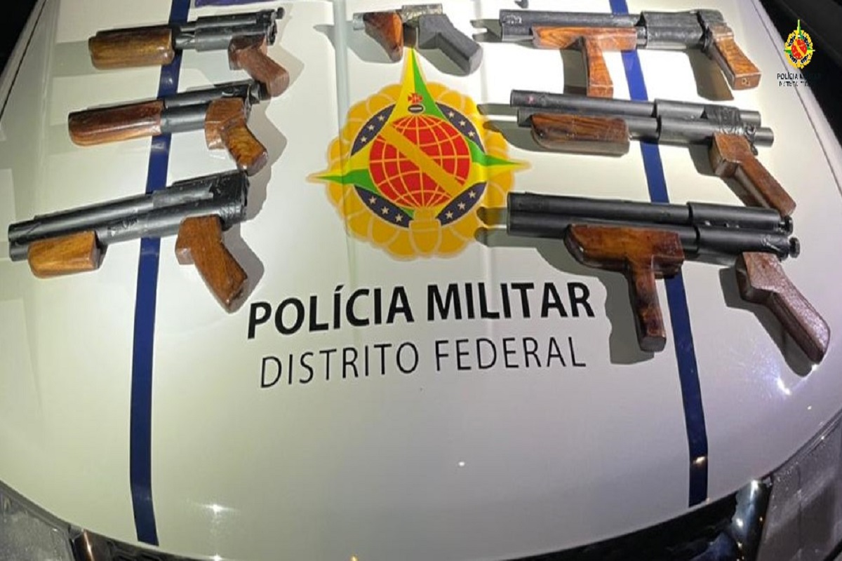 Polícia Militar do Distrito Federal - Tor Apreende pistola 380 na