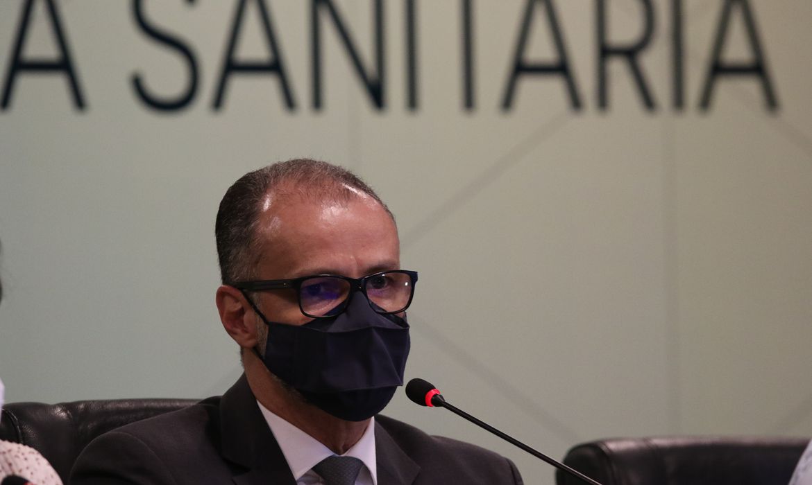O diretor-presidente da Agência Nacional de Vigilância Sanitária, ANVISA, Antonio Barra Torres