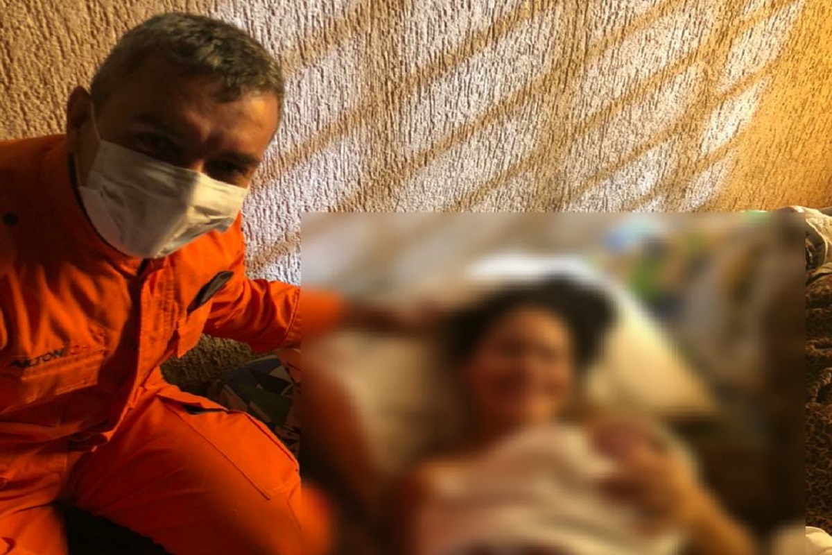 Corpo de Bombeiros do DF ajuda grávida a dar luz em casa