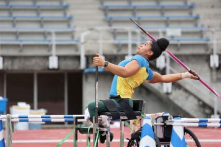 Brasil goleia a França e avança em 1º no futebol de 5 nas Paralimpíadas