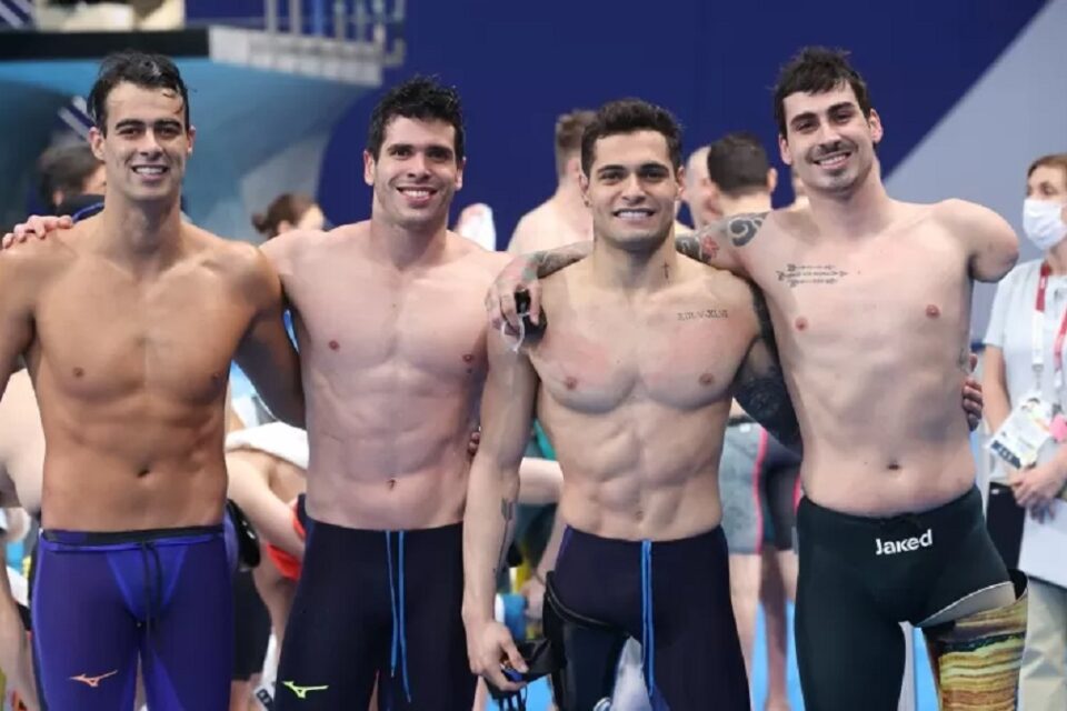 equipe brasileira de natação