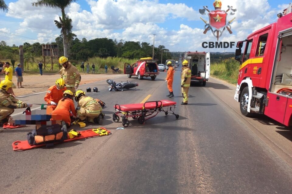 G1 - Colisão entre quatro veículos deixa quatro feridos em Brazlândia, no  DF - notícias em Distrito Federal